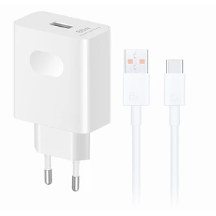 Honor SuperCharge 5503ACLX, Cargador Rápido, 80W, Universal, Blanco