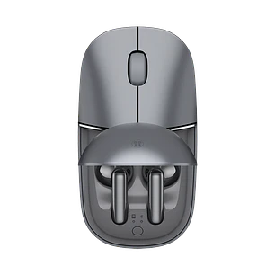 HONOR CHOICE MouseBuds Pro 5504AGTQ Mouse Inalámbrico con Audífonos Bluetooth ANC Gris