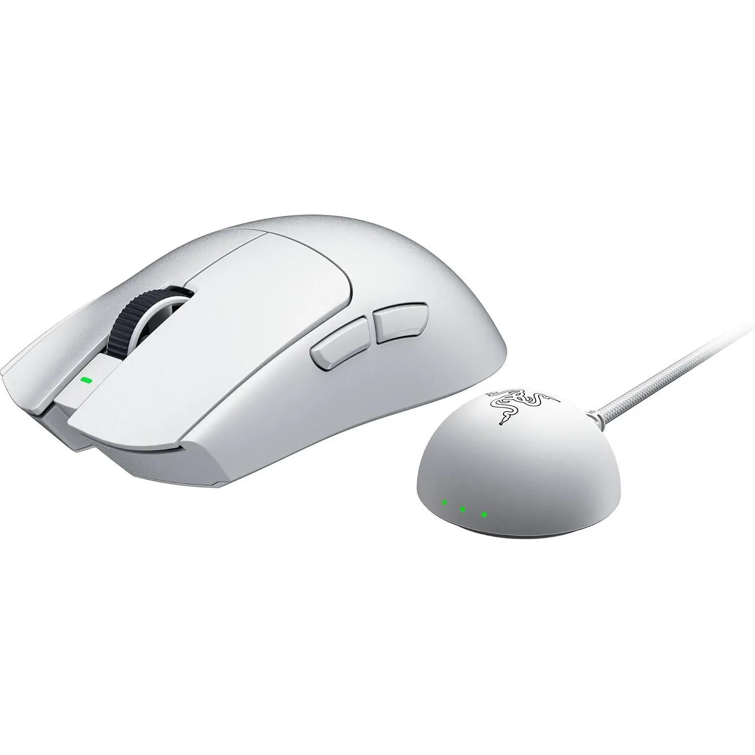Razer Viper V4 Pro Mouse Gamer Inalámbrico, Esports, 50000 DPI, HyperSpeed Wireless Gen-2, 8000Hz, Ultraliviano, Blanco 3