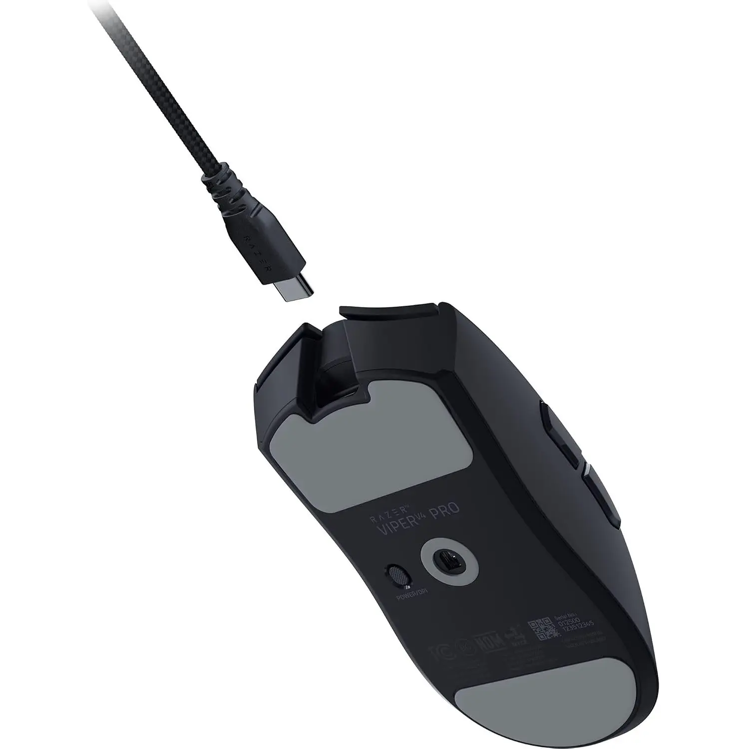 Razer Viper V4 Pro Mouse Gamer Inalámbrico, Esports, 50000 DPI, HyperSpeed Wireless Gen-2, 8000Hz, Ultraliviano, Negro 2