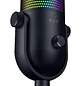Razer Seiren V3 Chroma Micrófono USB, RGB, Streaming, Gaming, Supercardioide, Chroma RGB, Negro - Miniatura 2