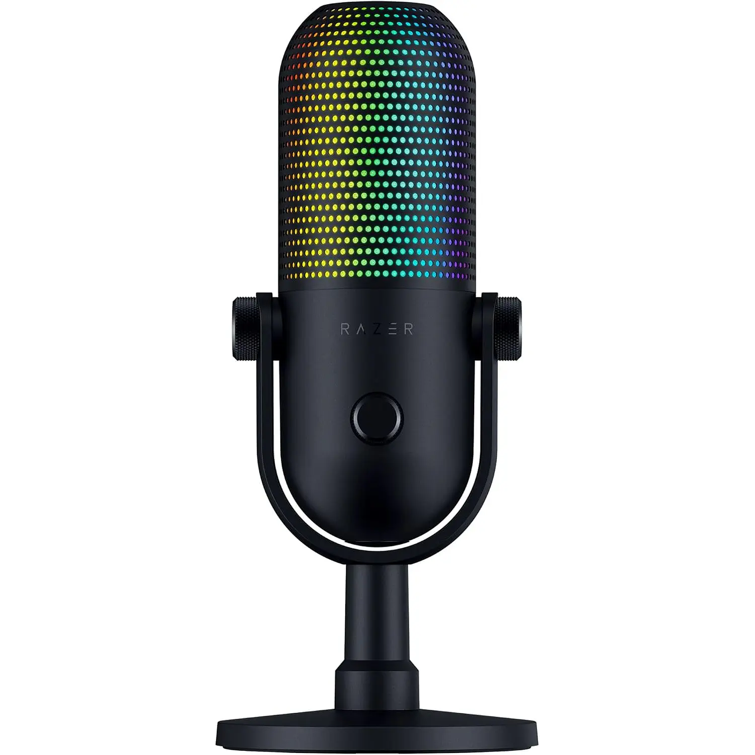 Razer Seiren V3 Chroma Micrófono USB, RGB, Streaming, Gaming, Supercardioide, Chroma RGB, Negro 1