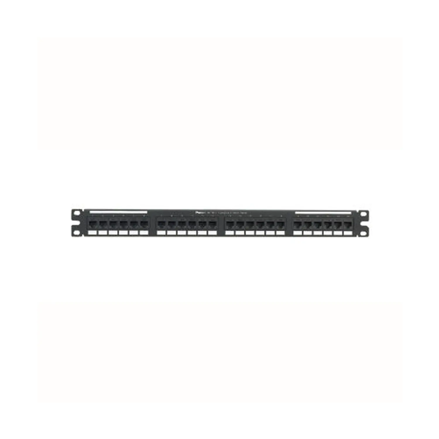 Panduit NetKey NK6PPG24Y Patch Panel RJ45 Cat6 UTP Punchdown 24 Puertos 1U Negro 4