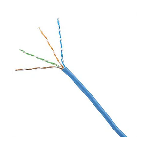 Panduit NetKey NUL6CR04BU-CE Cable UTP Cat6 LSZH 4 Pares 24AWG Azul 305m