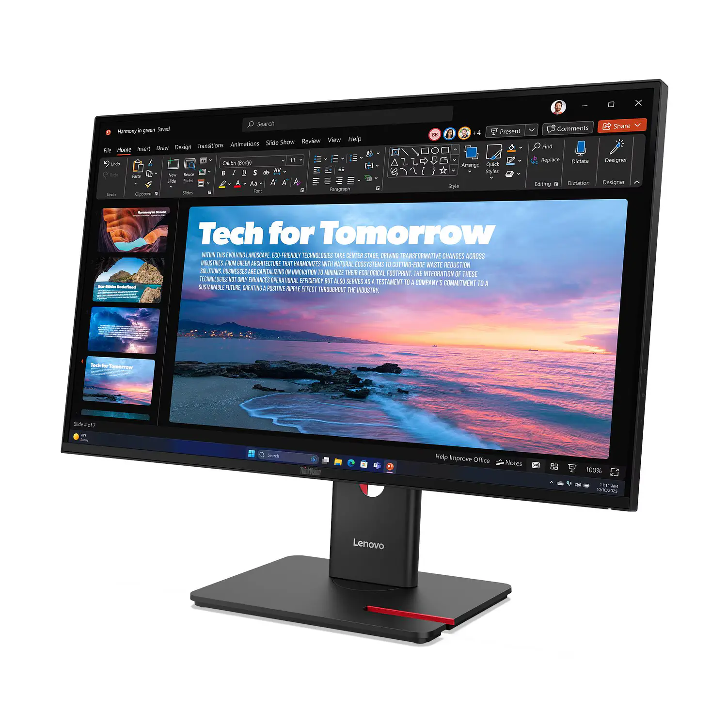 Lenovo ThinkVision T27QD-40, Monitor 27