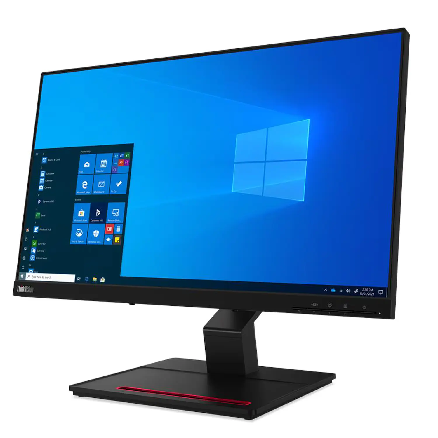 Lenovo ThinkVision T24t-20 62C5GAR1CL Monitor Táctil 23.8” FHD IPS USB-C 90W Negro 3
