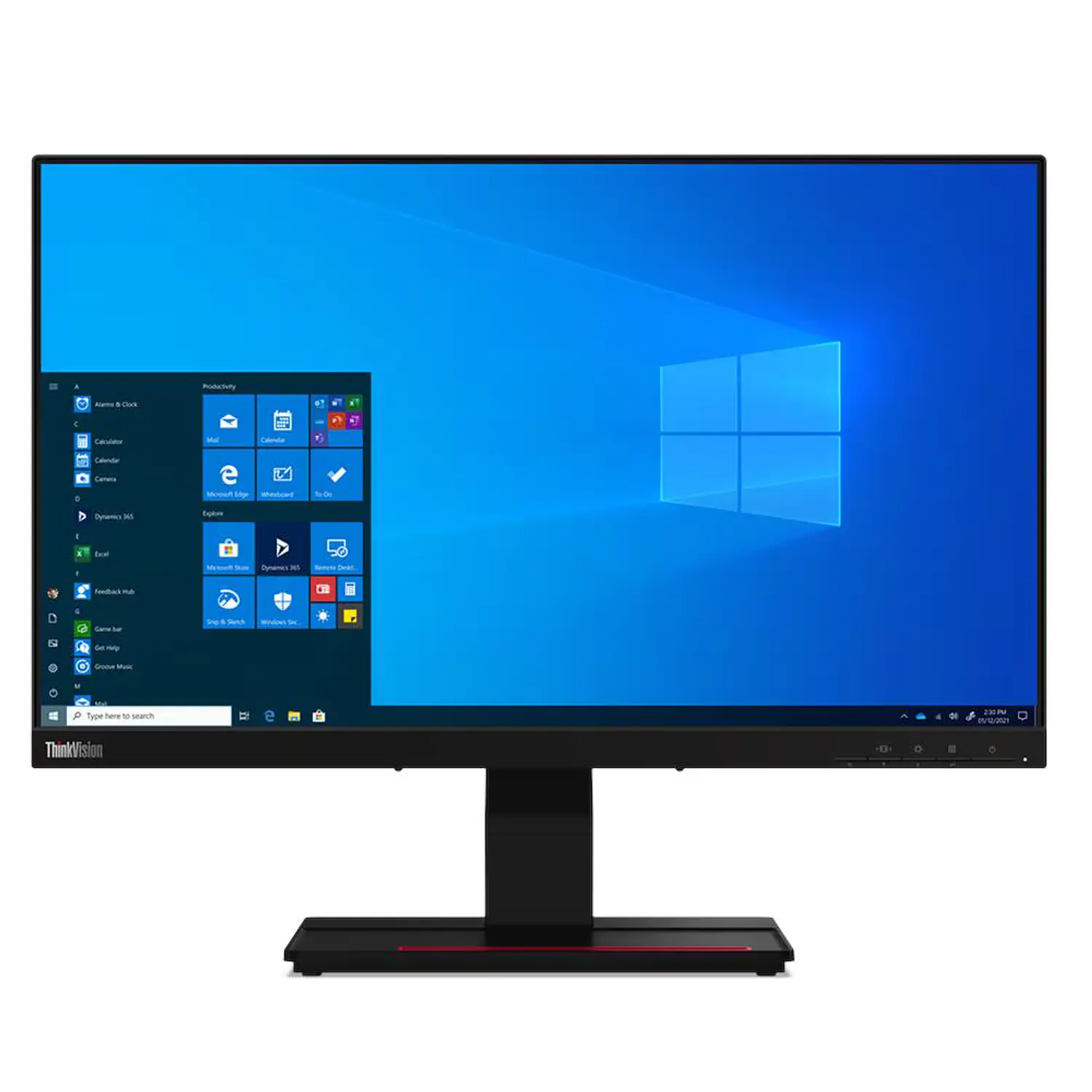 Lenovo ThinkVision T24t-20 62C5GAR1CL Monitor Táctil 23.8” FHD IPS USB-C 90W Negro 1