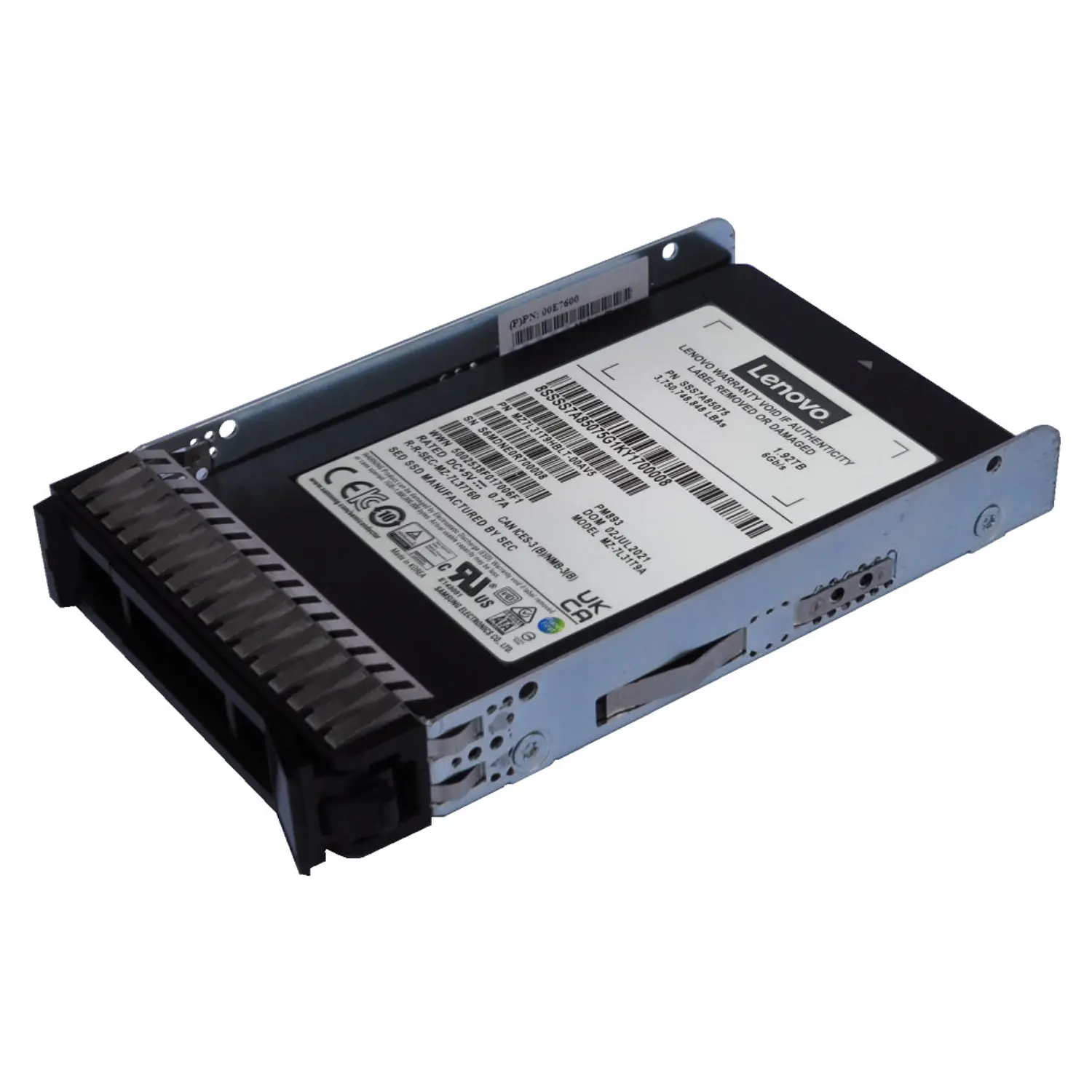 Lenovo ThinkSystem, SSD Servidor 1.92TB 2.5