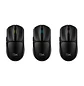 HyperX A1KY6AA Pulsefire Fuse Mouse Gamer RGB Inalámbrico 2.4GHz Bluetooth, 12000 DPI, 6 Botones Programables, Compatible PC PS5 Xbox Series X|S, Negro - thumbnail 7