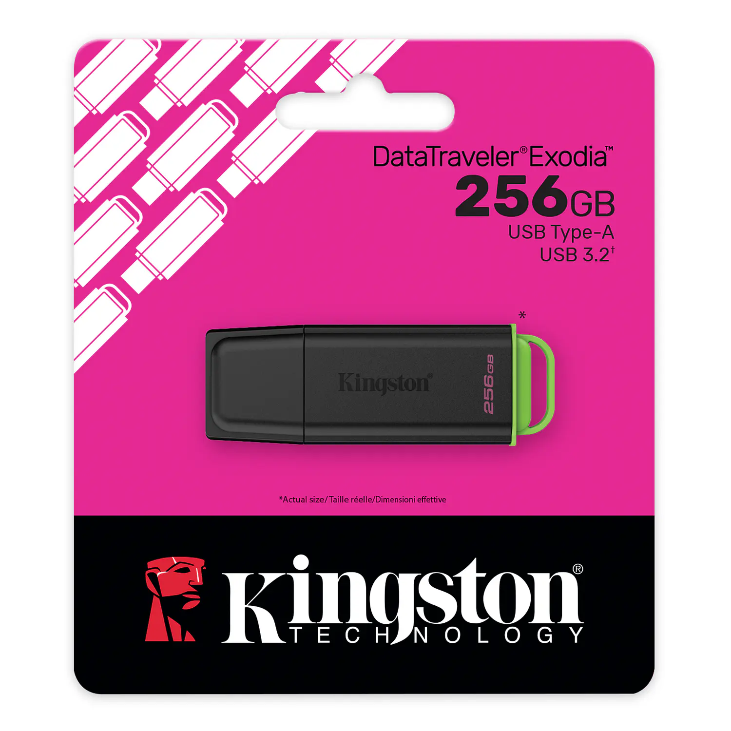 Kingston DataTraveler Exodia DTXG2/256GB, Pendrive 256GB USB 3.2 Gen 1 USB-A 4