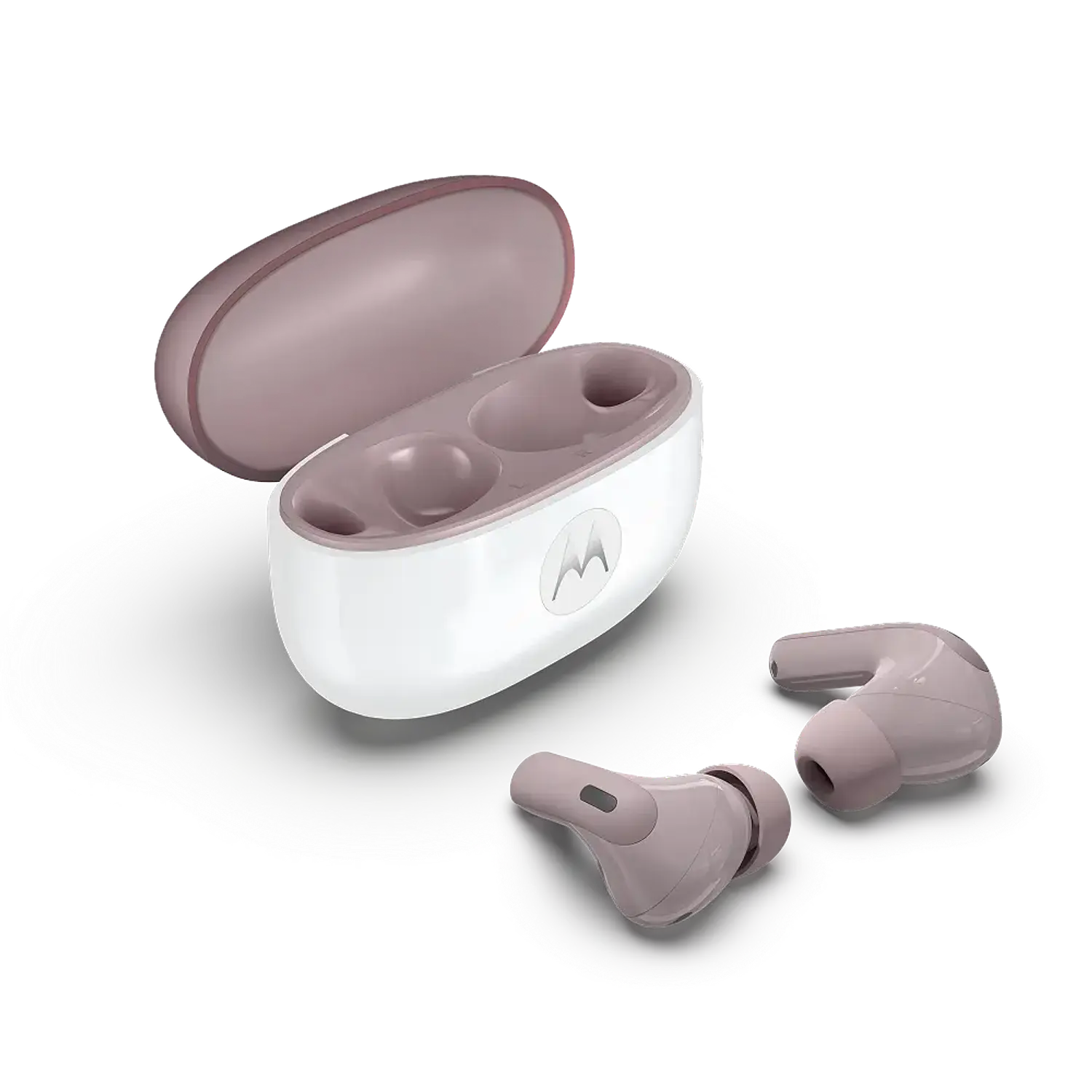 Motorola Moto Buds 2 Audífonos Inalámbricos Bluetooth 6.0, ANC Dinámica, 48H, IP54, Violet Ice 1