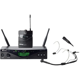AKG WMS470 Presenter Set BD5-B 50mW Sistema Inalámbrico UHF con Lavalier CK99 L y Headworn C555 L