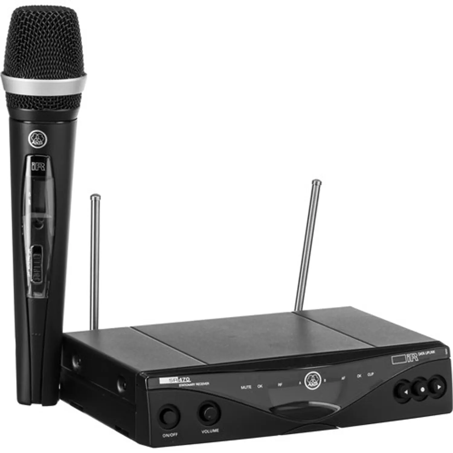 AKG WMS470 D5 Vocal Set BD10 50mW Sistema Inalámbrico UHF con Micrófono HT470/D5 y Receptor SR470 3