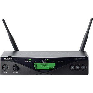 AKG WMS470 D5 Vocal Set BD3 50mW Sistema Inalámbrico UHF con Micrófono HT470/D5 y Receptor SR470