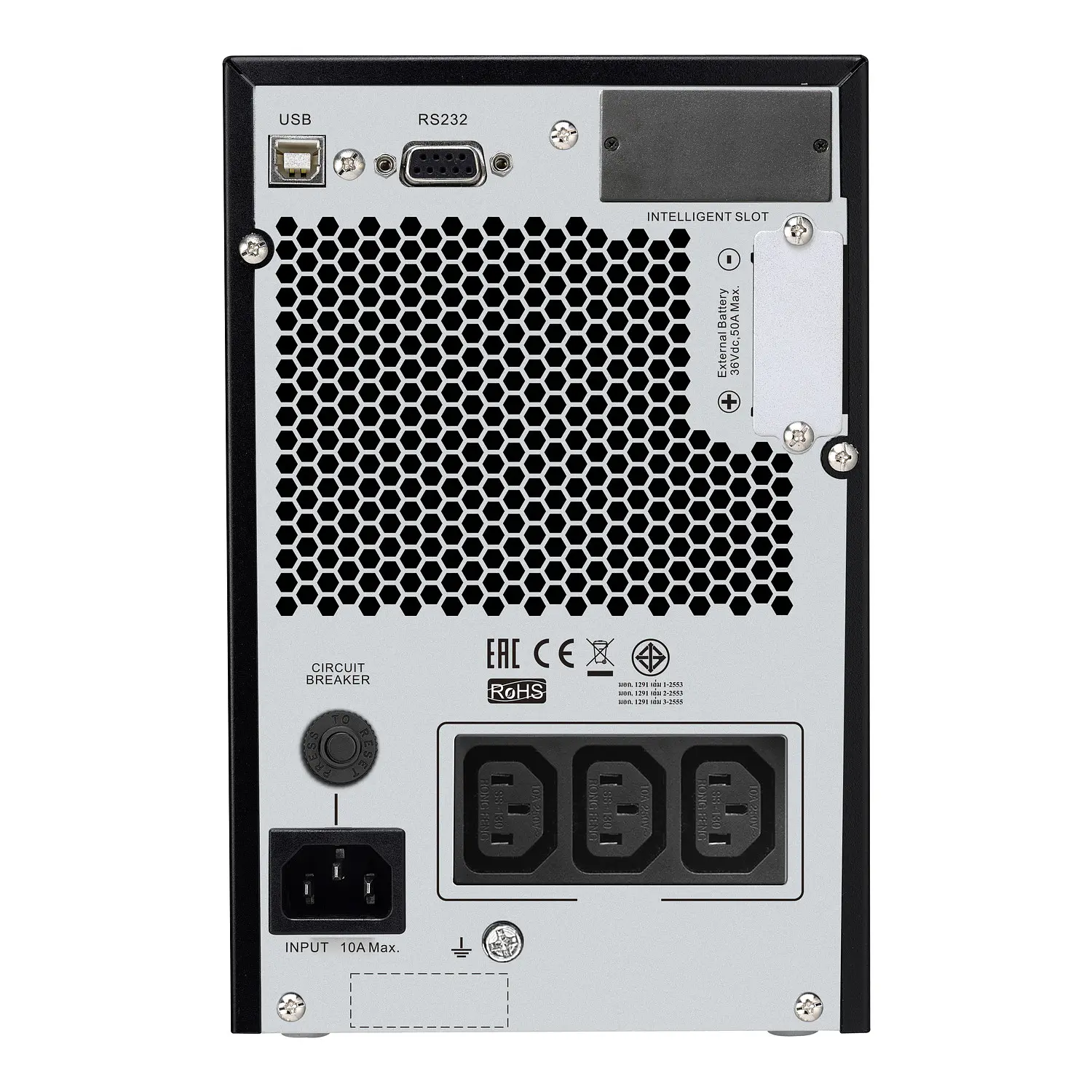 APC Easy UPS On-Line SRVPM1KIL UPS 1000VA/800W, 230V, Torre, Sin Batería 2