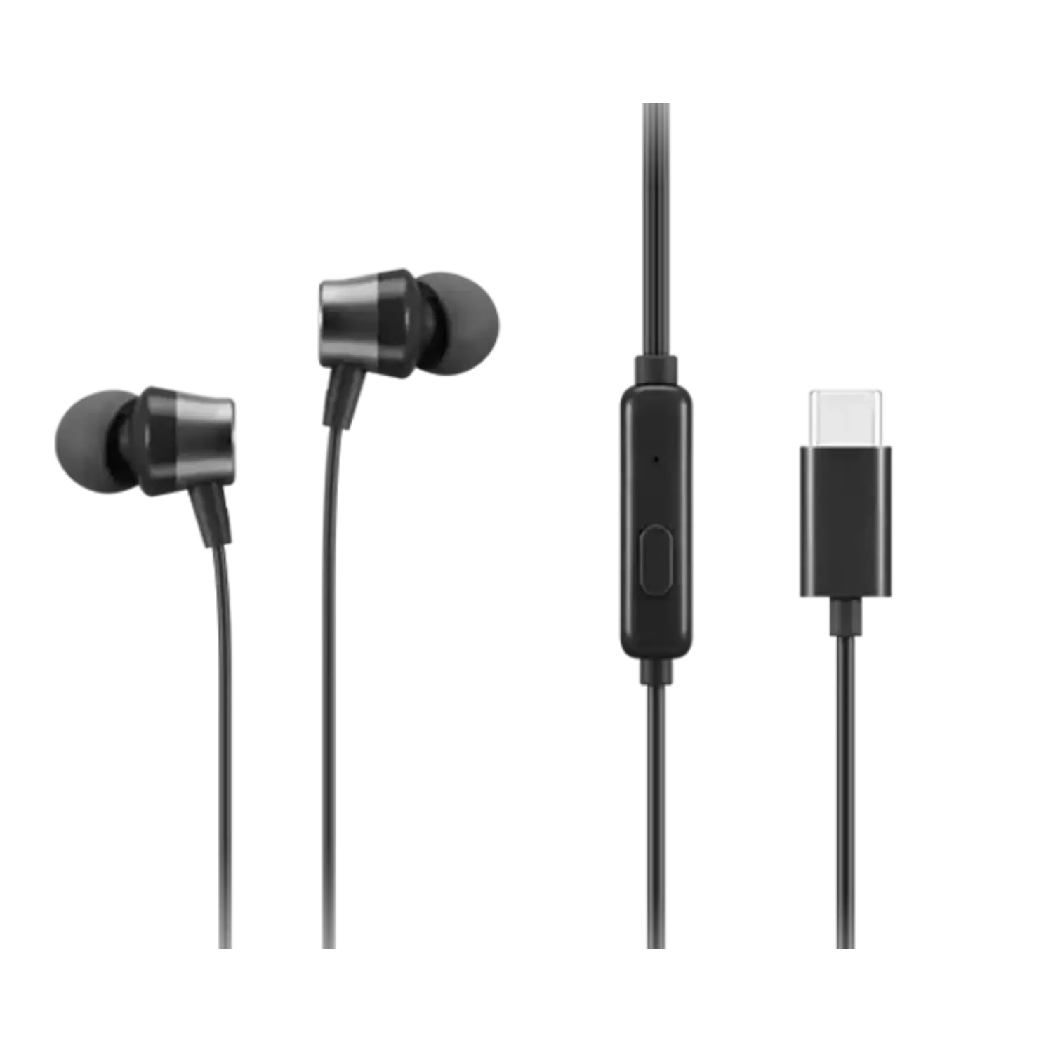 Lenovo USB-C Wired In-Ear Audífonos 4XD1J77351, Micrófono, 9mm, Negro, Cable 1.2m, Laptop y Móvil 5