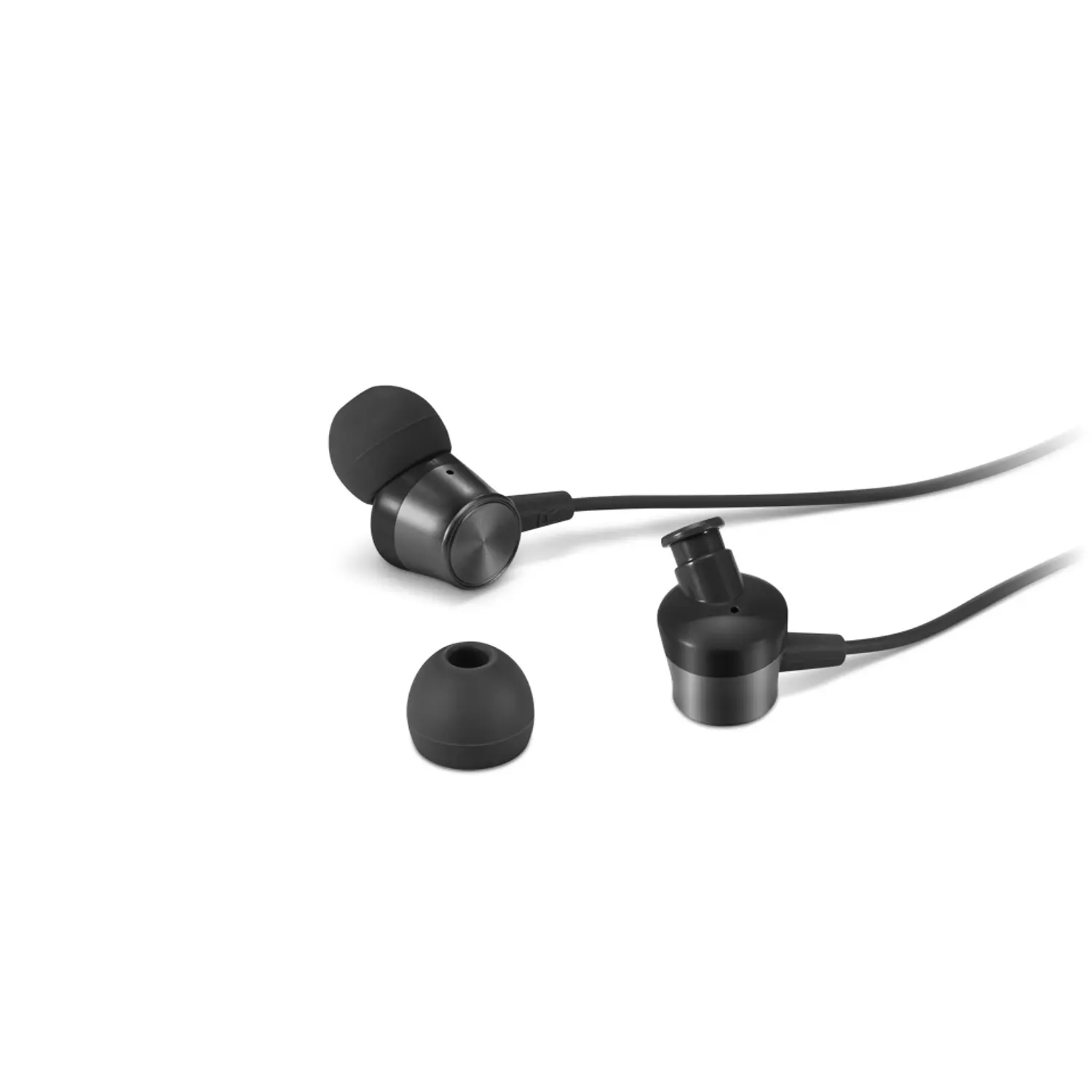 Lenovo USB-C Wired In-Ear Audífonos 4XD1J77351, Micrófono, 9mm, Negro, Cable 1.2m, Laptop y Móvil 4