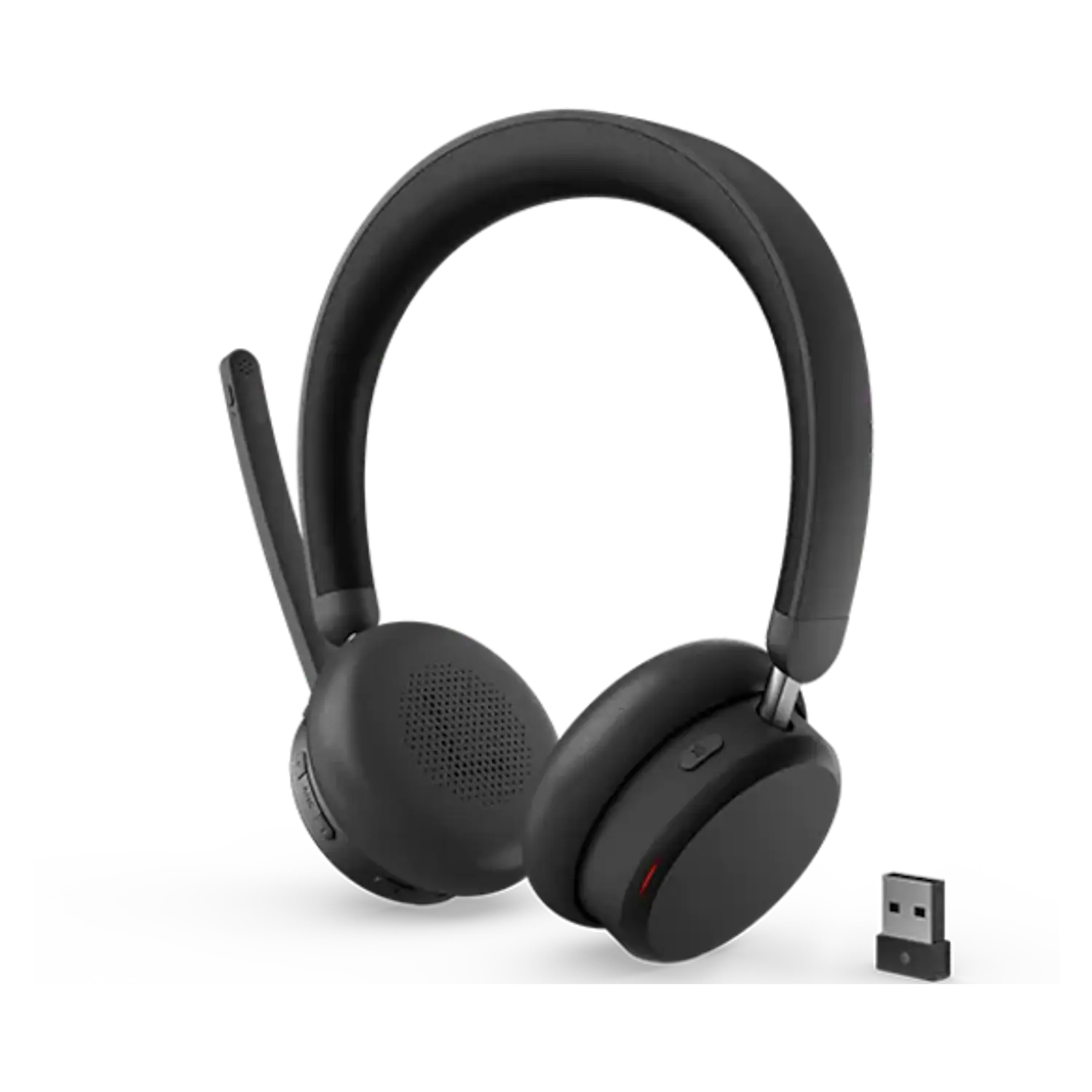 Lenovo 6550 Audífonos Inalámbricos ANC 4XD1S19777, USB-A, Bluetooth 5.3, Teams, 30h, Negro 1