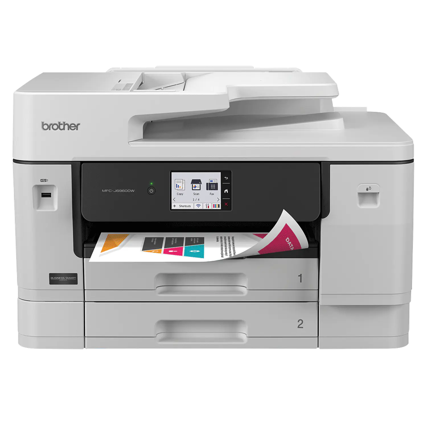Brother MFC-J6960DW Multifuncional Tinta A3, 31ppm, Dúplex, WiFi, Ethernet, ADF 50, 2 Bandejas 1