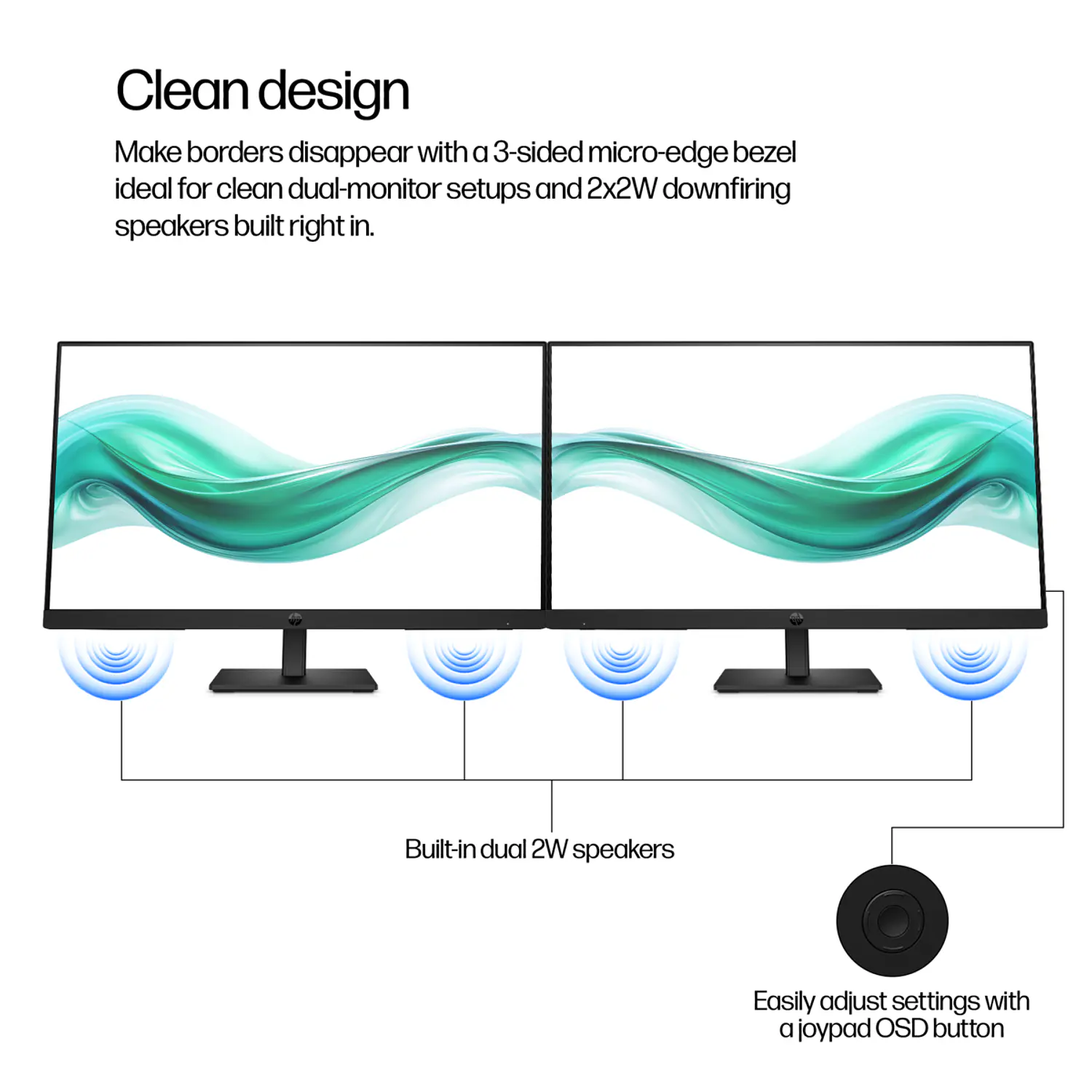 HP 324ph Monitor 23.8