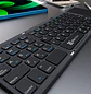 Klip Xtreme FlexPlit KCK-650S-BK Teclado Plegable, Touchpad, Bluetooth 5.0, Español, Negro - Miniatura 7