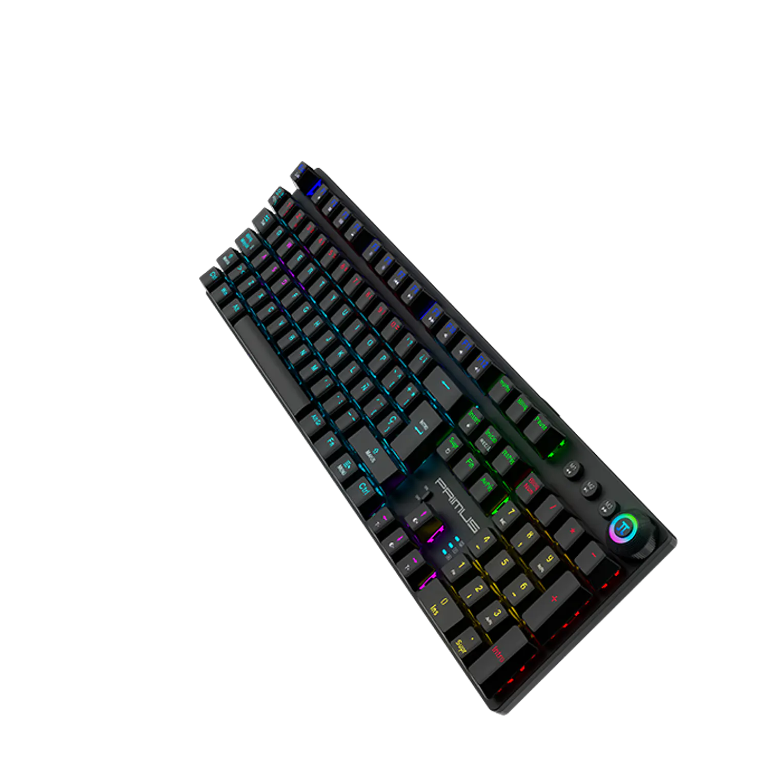 Primus Ballista 92T PKS-094S Teclado Gamer Mecánico Inalámbrico RGB, 2.4GHz, USB-C, Español, Negro 4