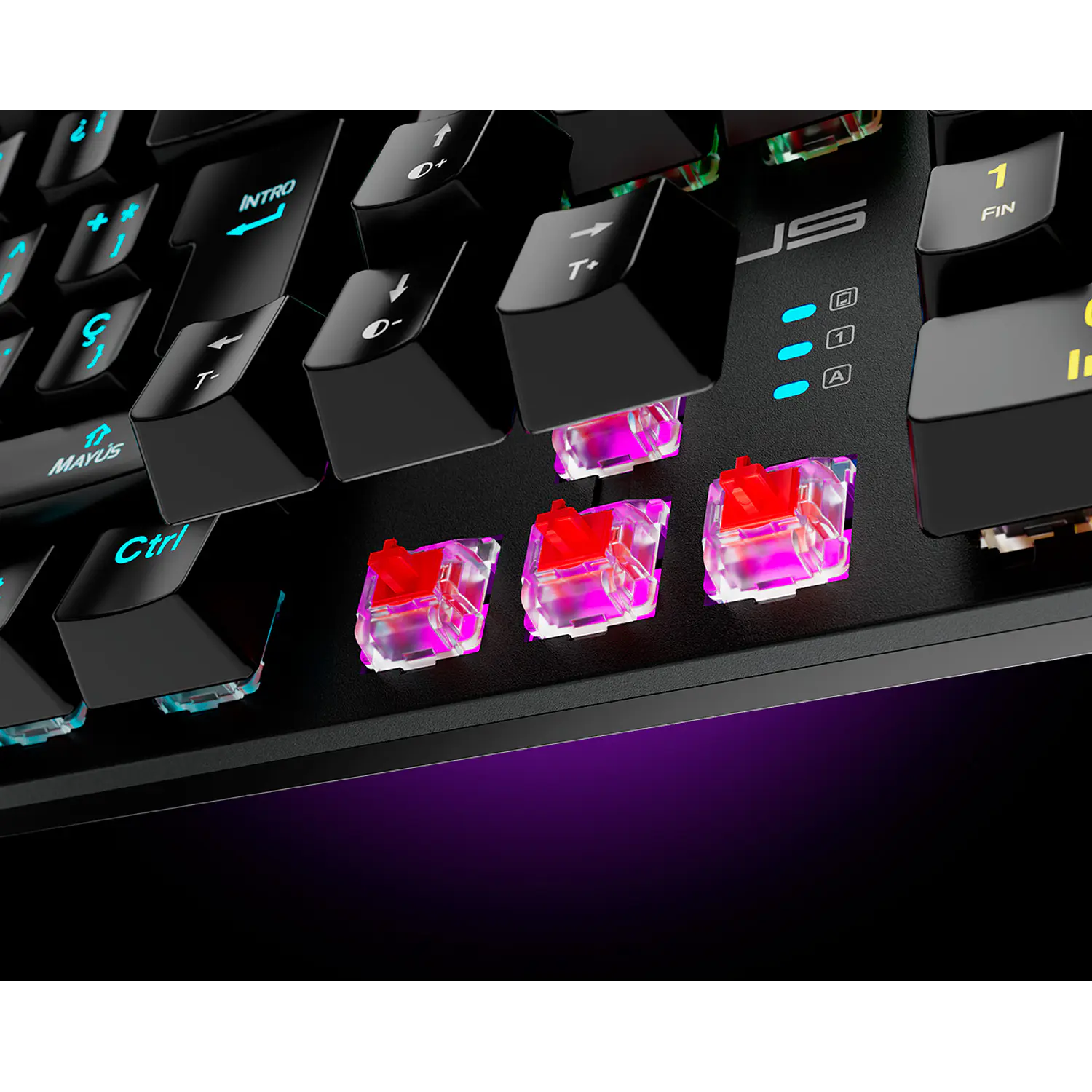Primus Ballista 92T PKS-094S Teclado Gamer Mecánico Inalámbrico RGB, 2.4GHz, USB-C, Español, Negro 19