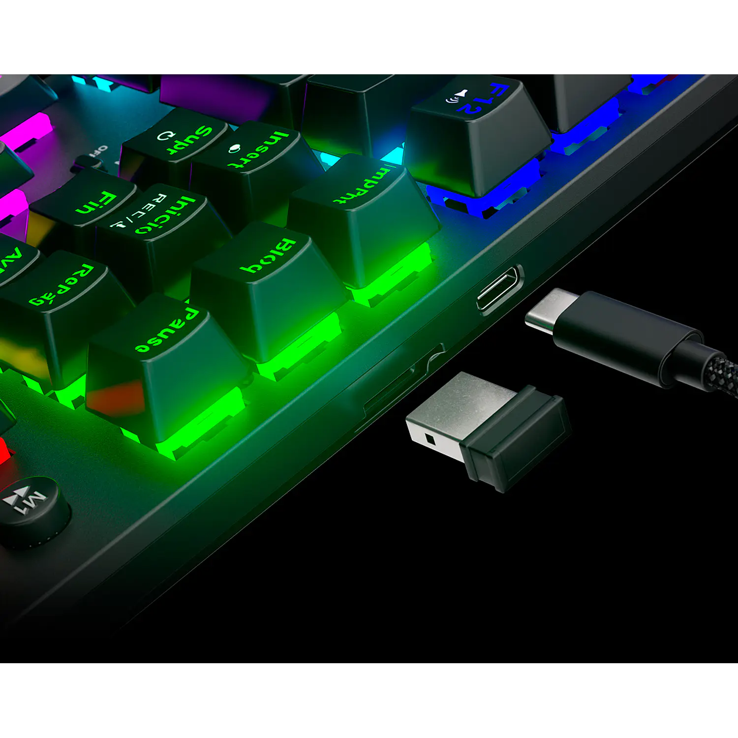 Primus Ballista 92T PKS-094S Teclado Gamer Mecánico Inalámbrico RGB, 2.4GHz, USB-C, Español, Negro 20