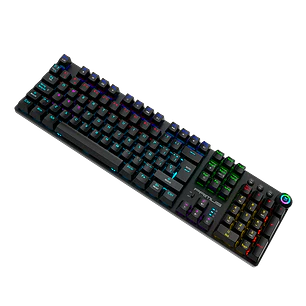 Primus Ballista 92T PKS-094S Teclado Gamer Mecánico Inalámbrico RGB, 2.4GHz, USB-C, Español, Negro