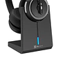 Klip Xtreme DuoCom KCH-910 Audífonos Inalámbricos Bluetooth 5.2, ENC, 70h, Base USB-C, Negro - Miniatura 6