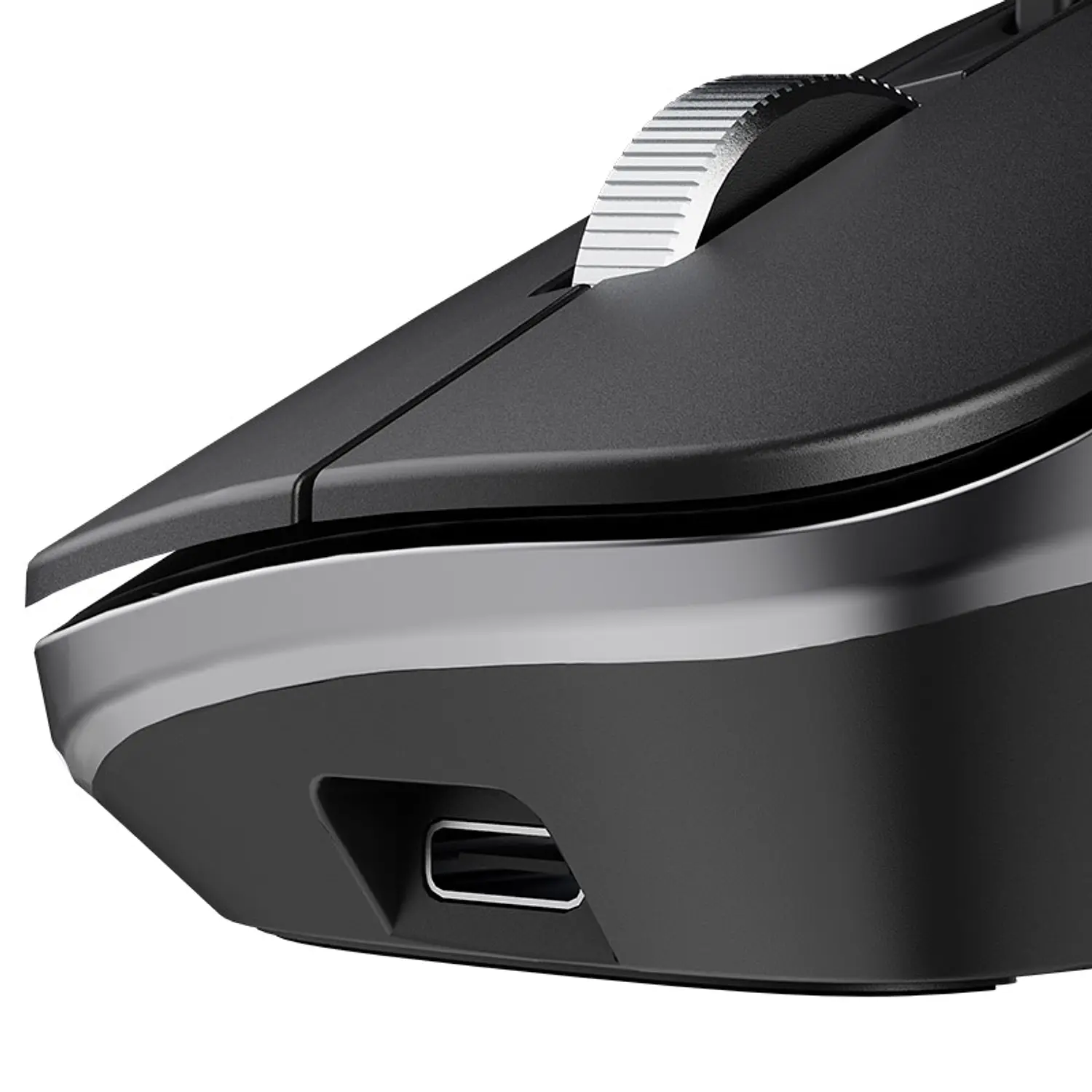 Klip Xtreme KMB-550 ThumbGlide Mouse Ergonómico Inalámbrico BT/2.4GHz, 4800 DPI, USB-C, Negro 4
