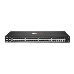 HPE Aruba JL675A CX 6100 Switch 48G PoE+ 370W, 4 SFP+ 1/10G, L2, 176Gbps, Rack 1U