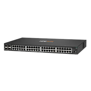HPE Aruba JL675A CX 6100 Switch 48G PoE+ 370W, 4 SFP+ 1/10G, L2, 176Gbps, Rack 1U