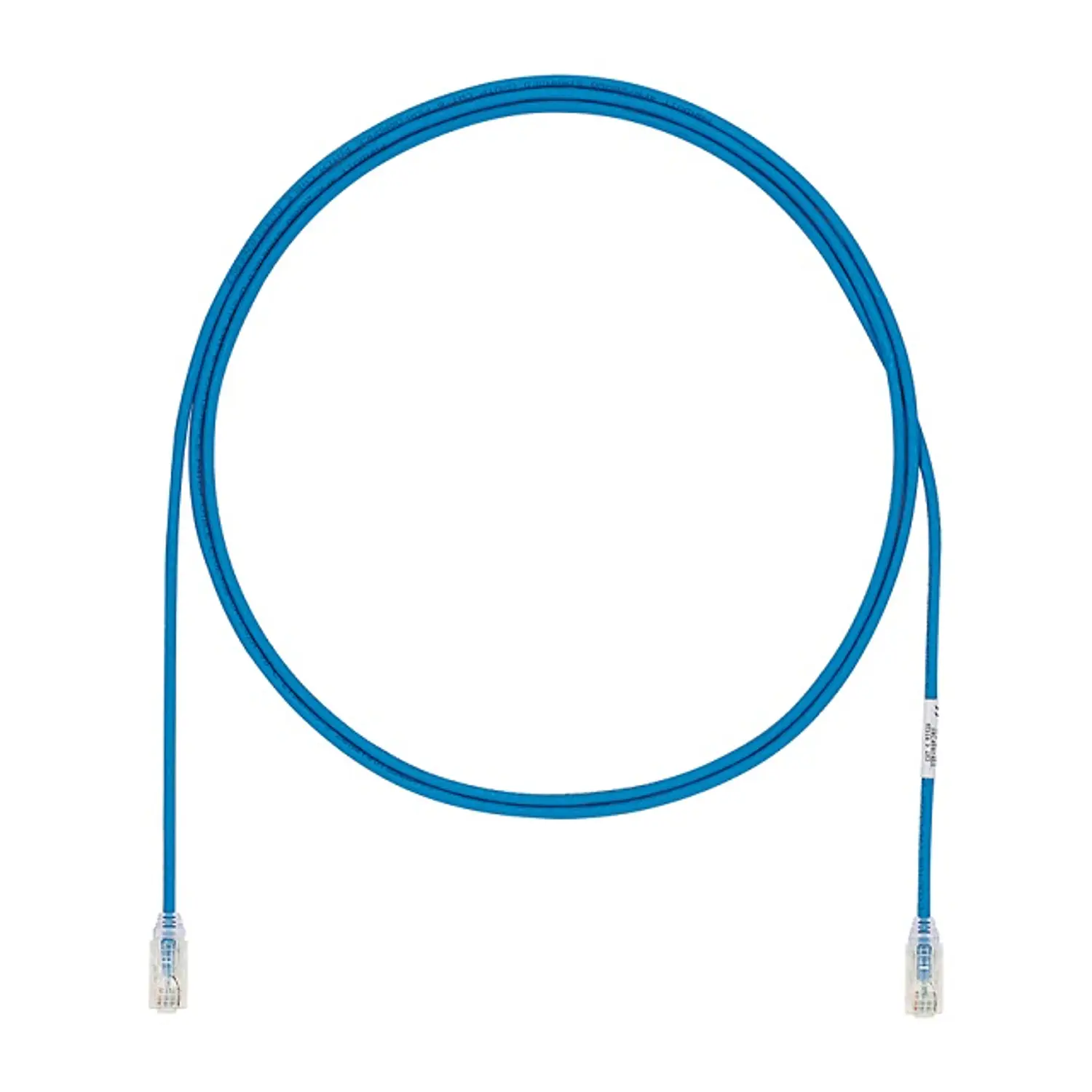 Panduit TX6A-28 UTP28X2MBU Patch Cord RJ45 Cat6A UTP 2m, 28AWG, CM/LSZH, PoE, Azul
