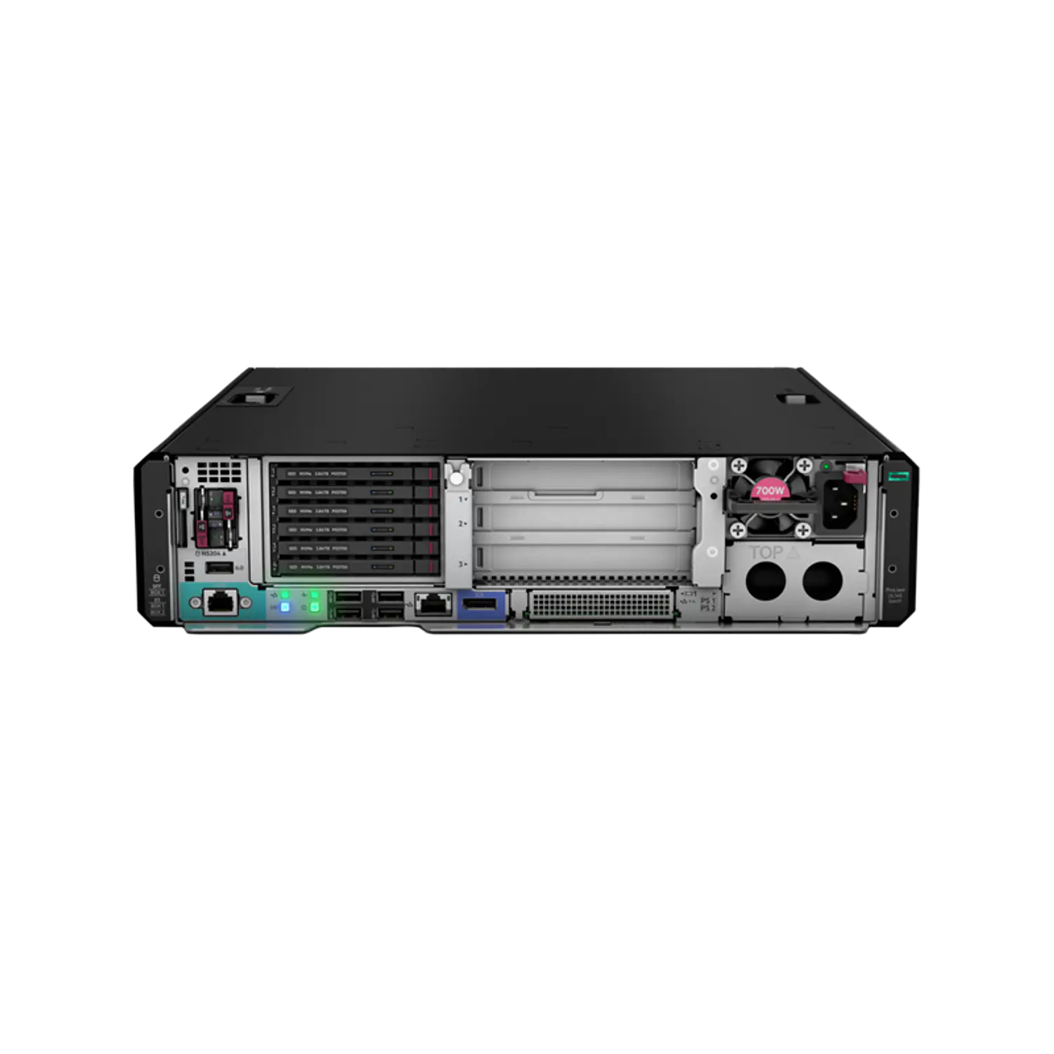 HPE ProLiant DL145 Gen11 P79811-DM5 Servidor Edge 2U, EPYC 8024P, 32GB DDR5, 2SFF, BCM5719, 2x700W 3