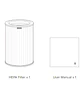 Xiaomi Mi Air Purifier 3H Purificador de Aire, HEPA H13, CADR 380 m3/h, Wi-Fi, Blanco - Miniatura 2