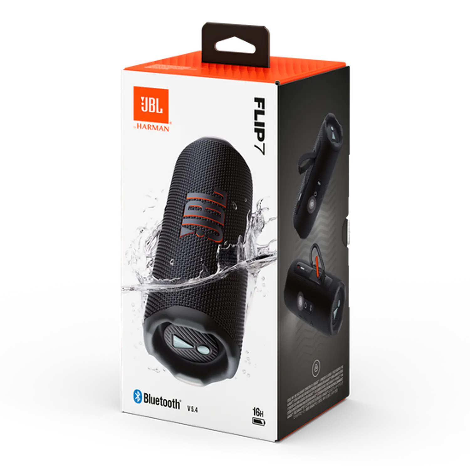 JBL Flip 7 Parlante Portátil Bluetooth 5.4, 35W RMS, Auracast, IP68, USB-C, 16h, Celeste 7