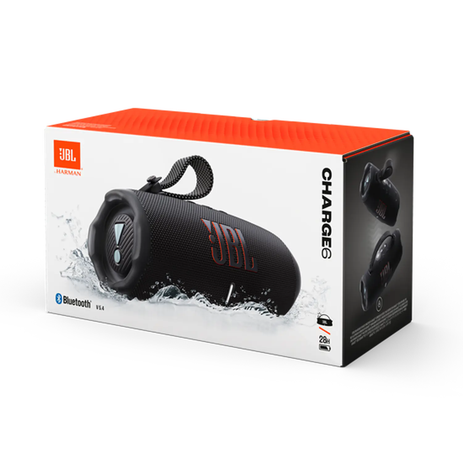 JBL Charge 6 Parlante Portátil Bluetooth 5.4, 45W RMS, Auracast, IP68, Powerbank, 28h, Celeste 9