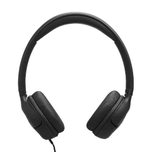JBL Tune 530 Audífonos On-Ear con Cable 3.5mm, Pure Bass, Micrófono, Manos Libres, Plegables, Negro