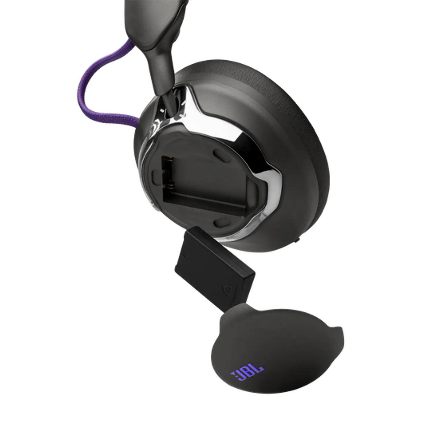 JBL Quantum 950 Audífonos Gamer Inalámbricos Over-Ear, ANC, Sonido Espacial, Bluetooth, 50h, Negro 7