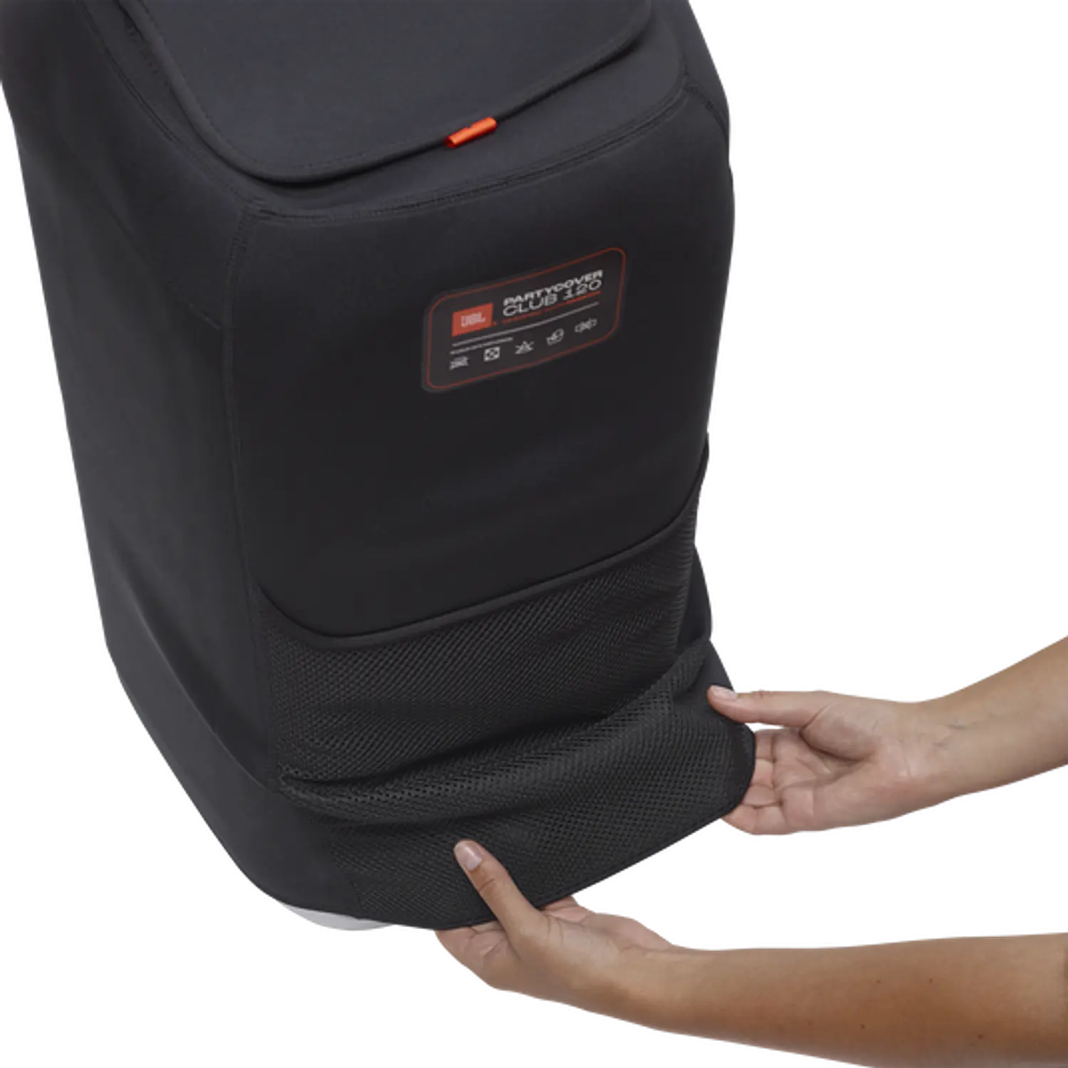JBL PartyCover Club 120 Funda Protectora para PartyBox Club 120, Bolsillo Lateral, Negra 8