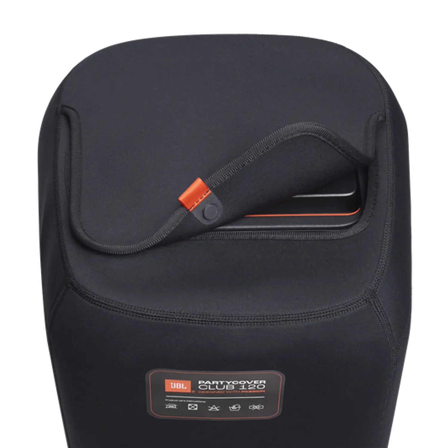 JBL PartyCover Club 120 Funda Protectora para PartyBox Club 120, Bolsillo Lateral, Negra 6
