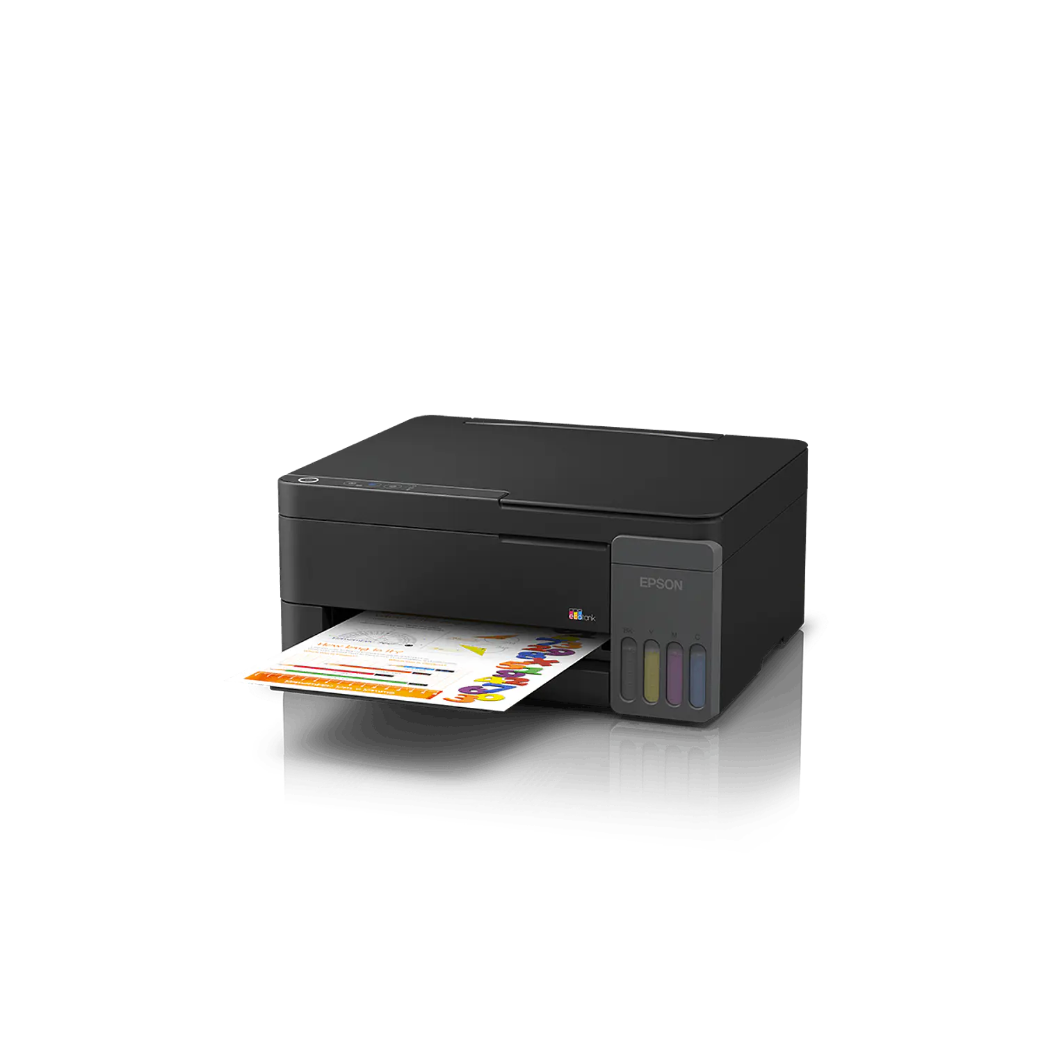 Epson EcoTank L3310, Impresora Multifuncional Color, USB, A4, EcoTank, Negro 4