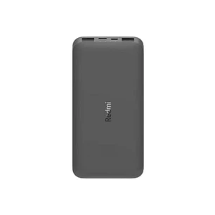 Xiaomi Redmi Power Bank 10000 mAh Batería Externa 10W, 37Wh, USB-C, Micro-USB, 2x USB-A, Negro