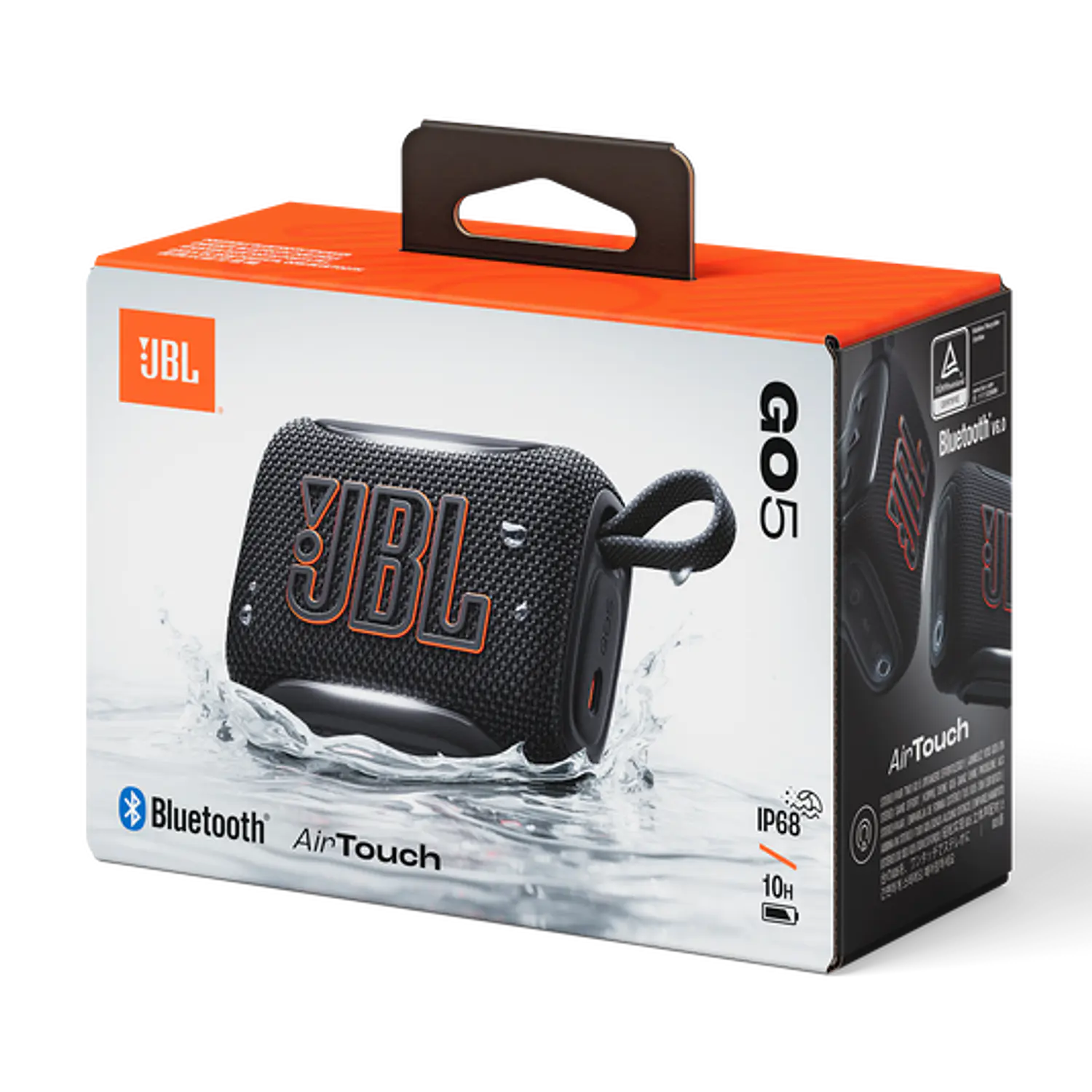 JBL Go 5 Parlante Bluetooth Portatil, IP68, USB-C, Auracast, AirTouch, 10 h, Negro 8