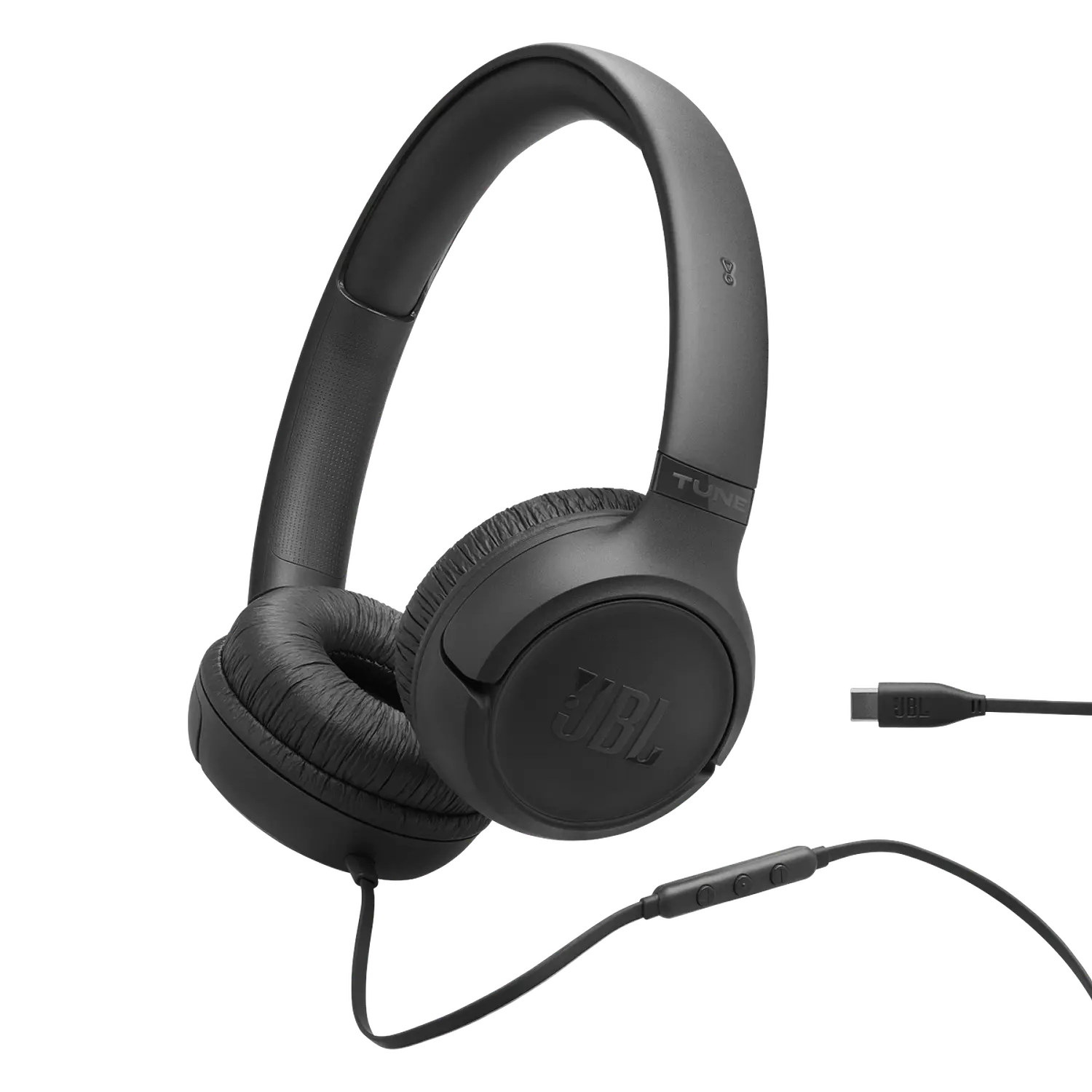 JBL Tune 530C USB-C Audifonos On-Ear Hi-Res, Pure Bass, 3 Botones, Mic, Plegables, Negro 1