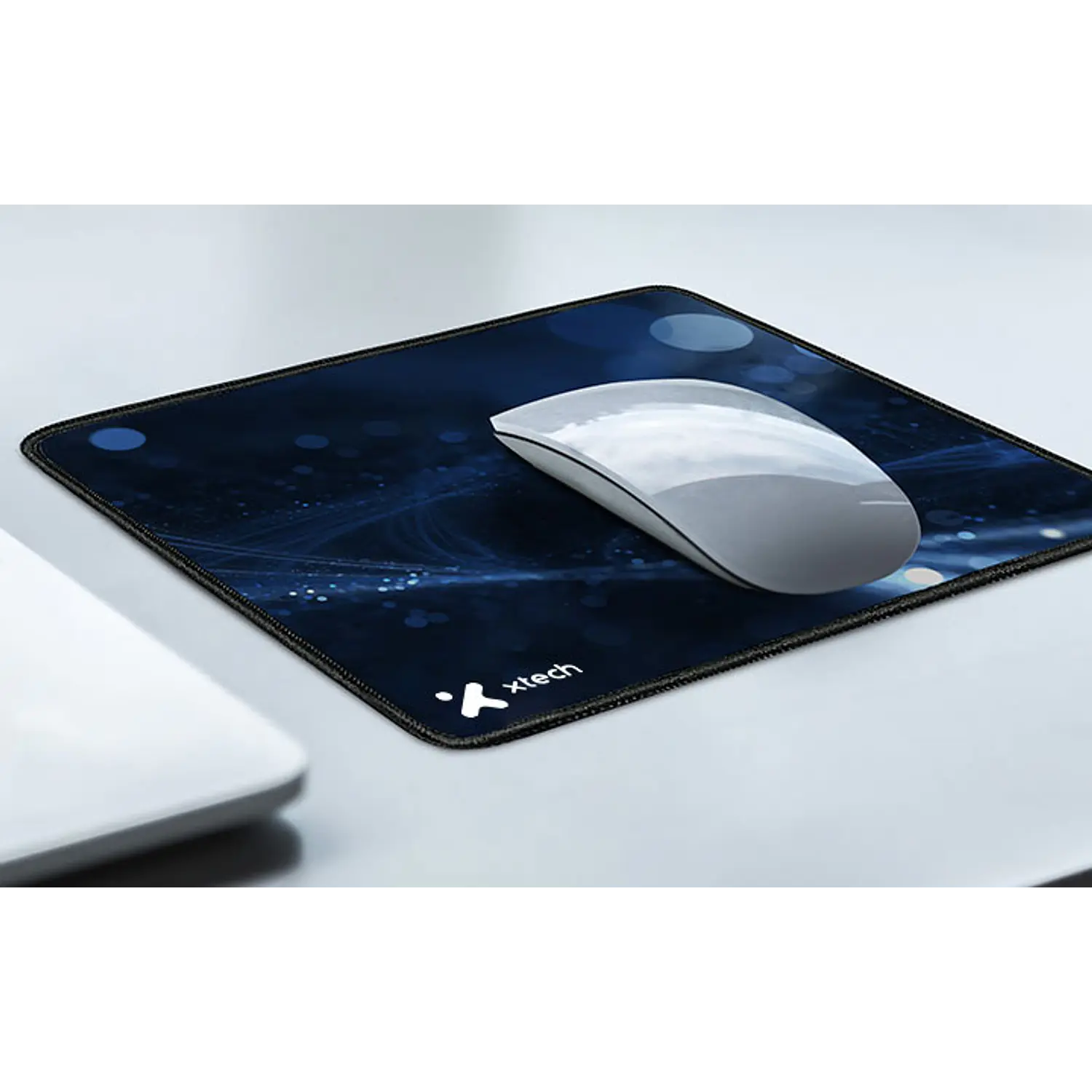 Xtech Voyager XTA-180, Mousepad Clásico 22x18cm, Tela, Base Antideslizante, Negro 2