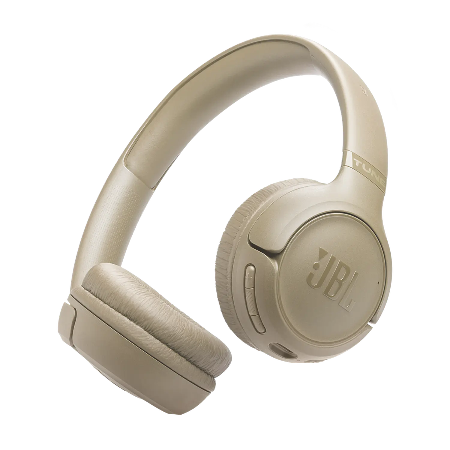 JBL Tune 530BT Audifonos On-Ear Bluetooth 6.0, Pure Bass, 2 Mic, 76 h, Plegables, Beige 1
