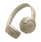 JBL Tune 530BT Audifonos On-Ear Bluetooth 6.0, Pure Bass, 2 Mic, 76 h, Plegables, Beige - Miniatura 1