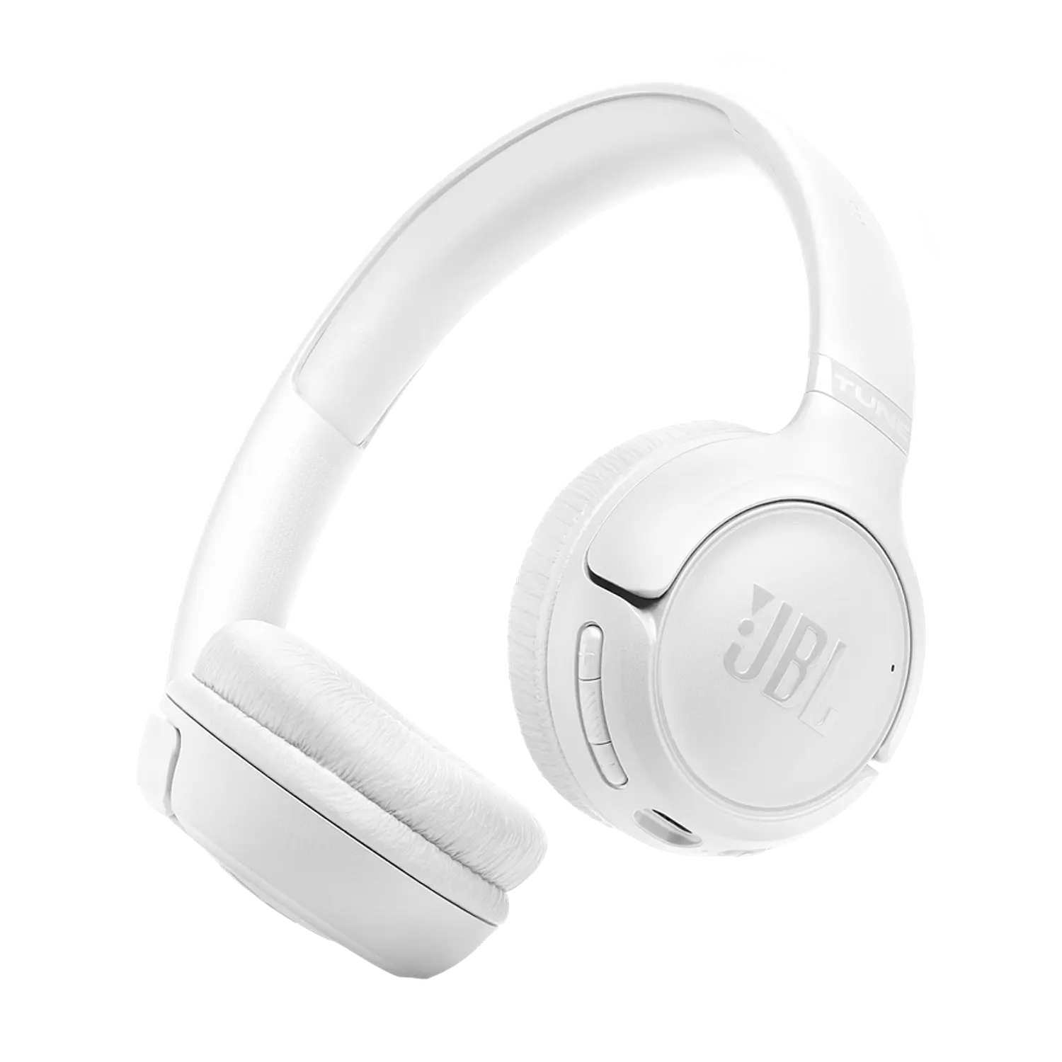 JBL Tune 530BT Audifonos On-Ear Bluetooth 6.0, Pure Bass, 2 Mic, 76 h, Plegables, Blanco 1